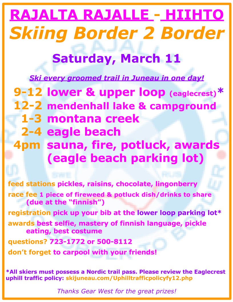 BIG weekend of skiing