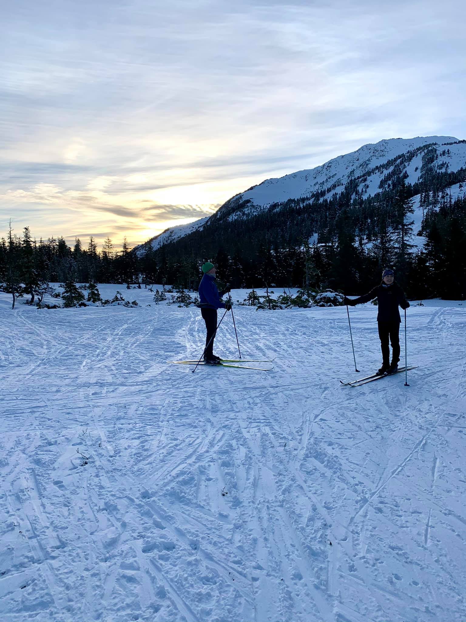 Go to the upper loop!