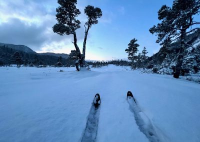 Eaglecrest Lower loop is skiable