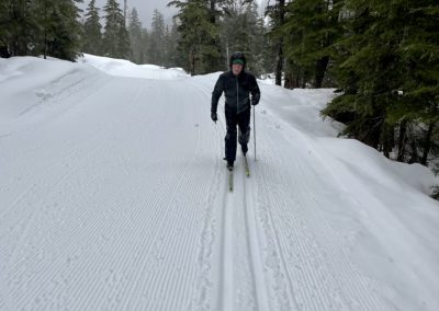 Eaglecrest groomed for skate and classic