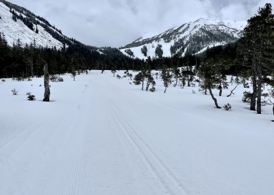 Eaglecrest tracks smooth, clean, uncrowded