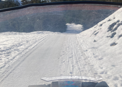 Workers Unite! Salmon Creek Groomed for Monday after work ski.