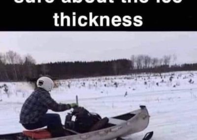 ice thickness?