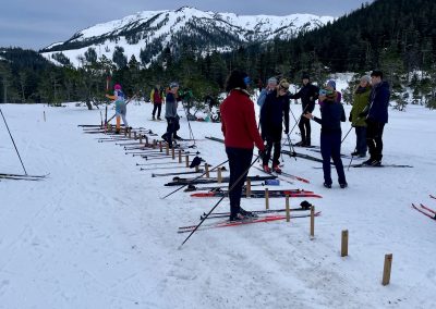 Eaglecrest trails groomed for skate and classic