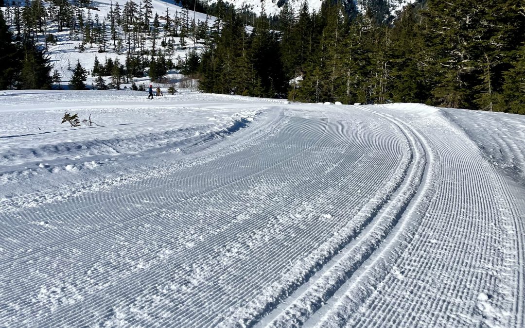 Upper loop is groomed and open!