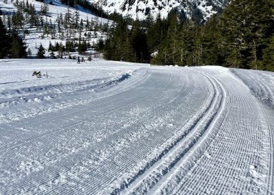 Upper loop is groomed and open!