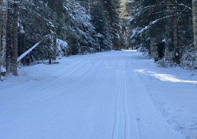 Wind, waves, and a ski track…