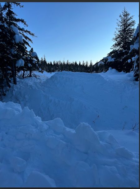 Eaglecrest Lower Loop Big Skate Lane.