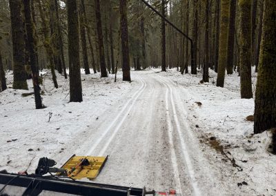 Methodist Camp trail and Amalga Trails groomed today